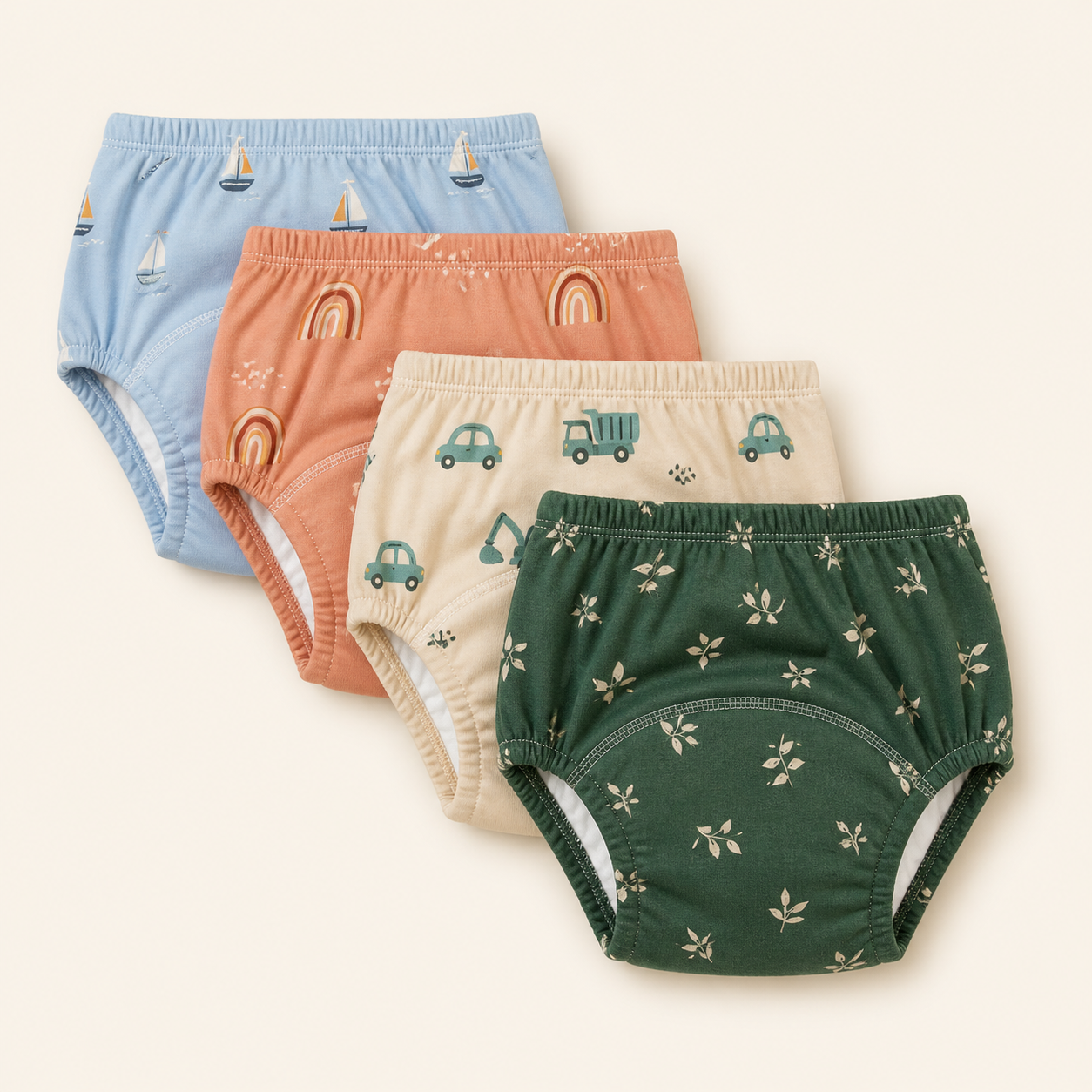 Assortiment de culottes d’apprentissage lavables GrandiKids